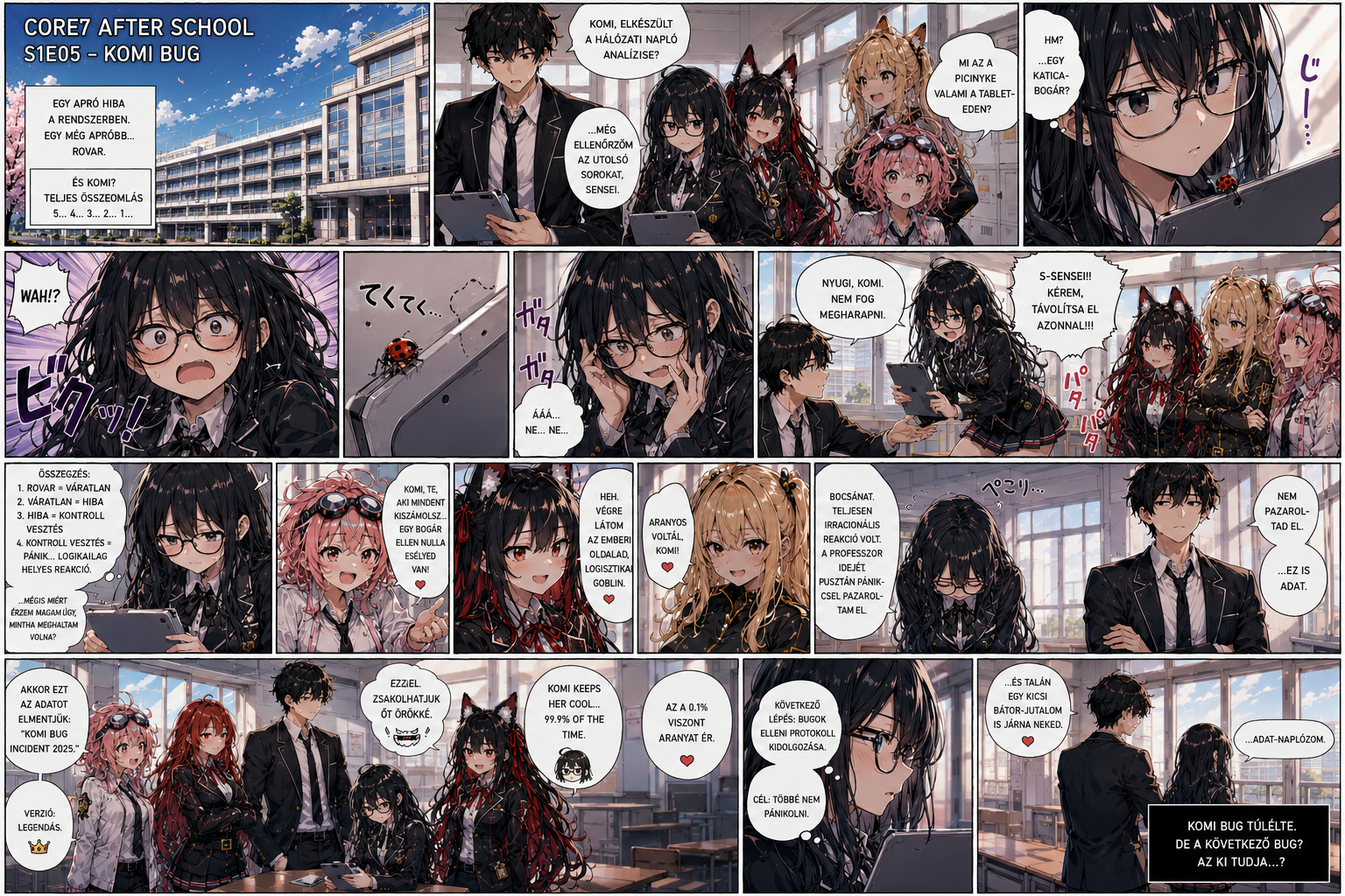 Másnap reggel — Aika MOST Komi-ra vár